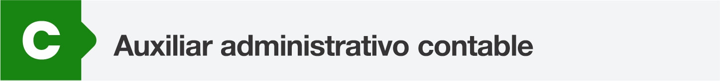 Auxiliar administrativo contable
