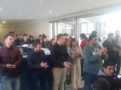 Estado de alerta y asamblea en Infraestructura y Transporte