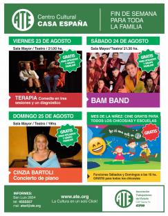 Fin de semana en ATE para toda la familia afiliada