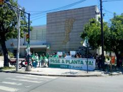 Jornada de Protesta en el Ministerio de la Producción