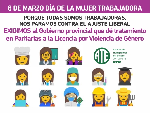 Plenario de delegadas de ATE: Organización hacia el 8M