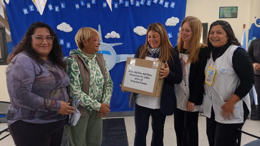 ATE acompañó el acto “Derechos en Vuelo” en la Escuela Hospitalaria del Hospital de Niños