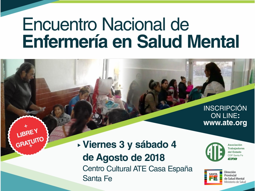 Encuentro Nacional de Enfermería en Salud Mental