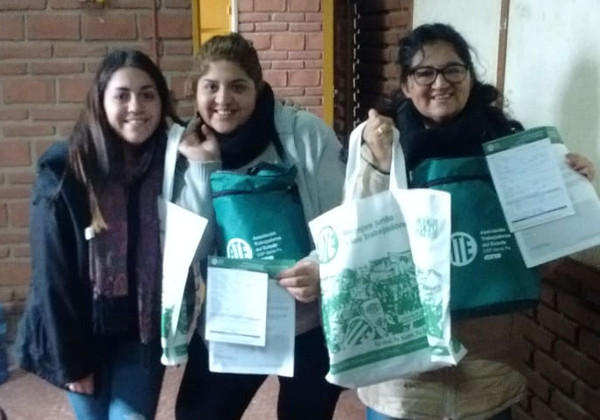 Trabajadores de distintos puntos de la provincia se siguen sumando ATE