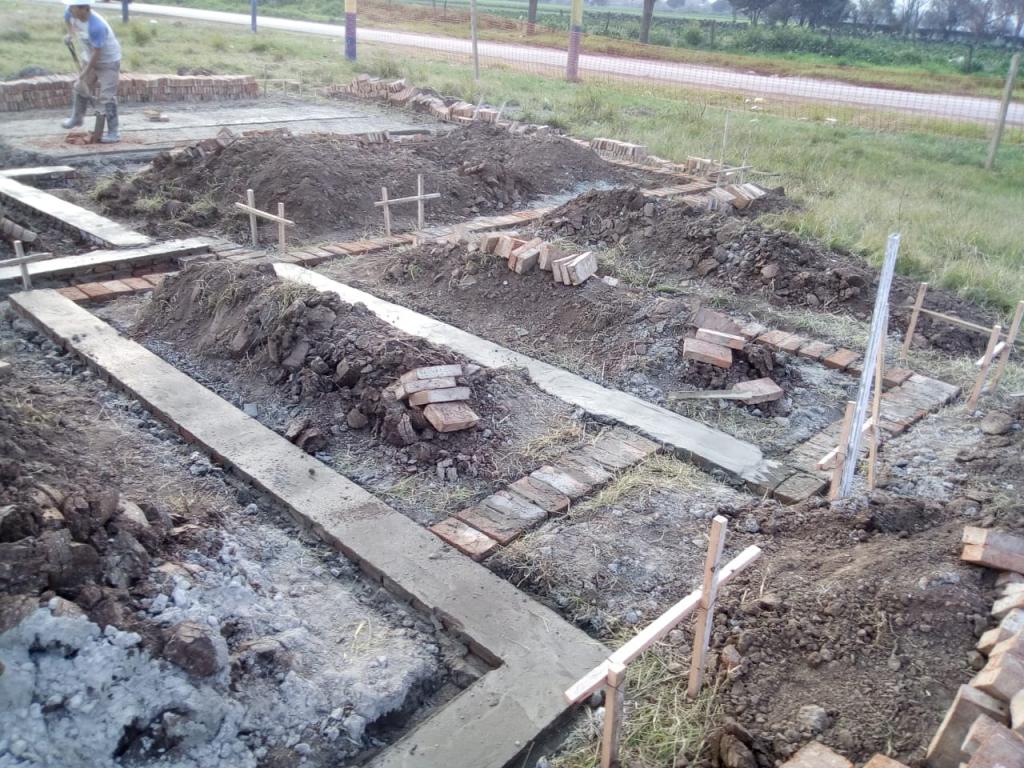 Avanza la construcción de viviendas en Villa Gobernador Gálvez