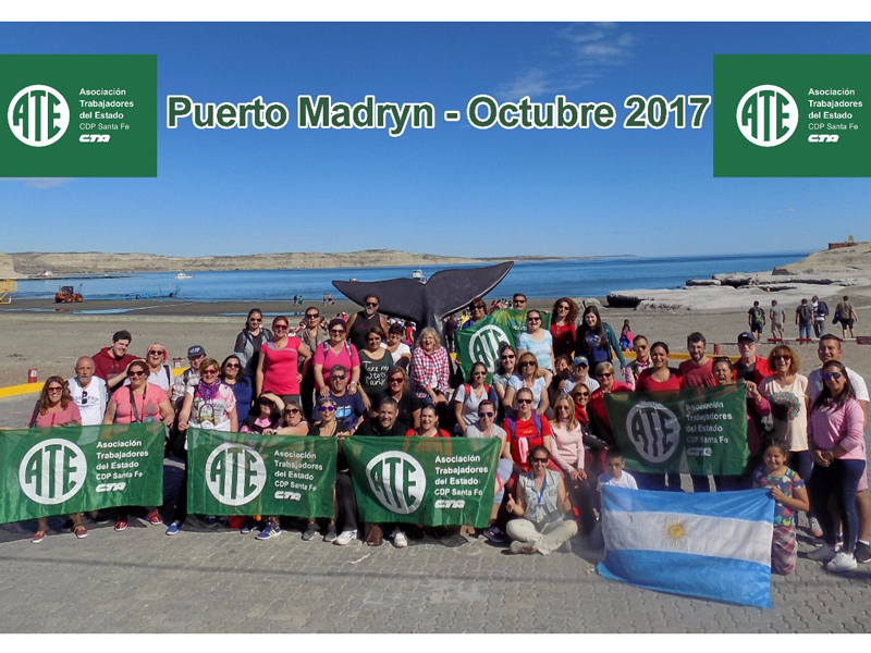 ATE Turismo: Nueva salida a Puerto Madryn