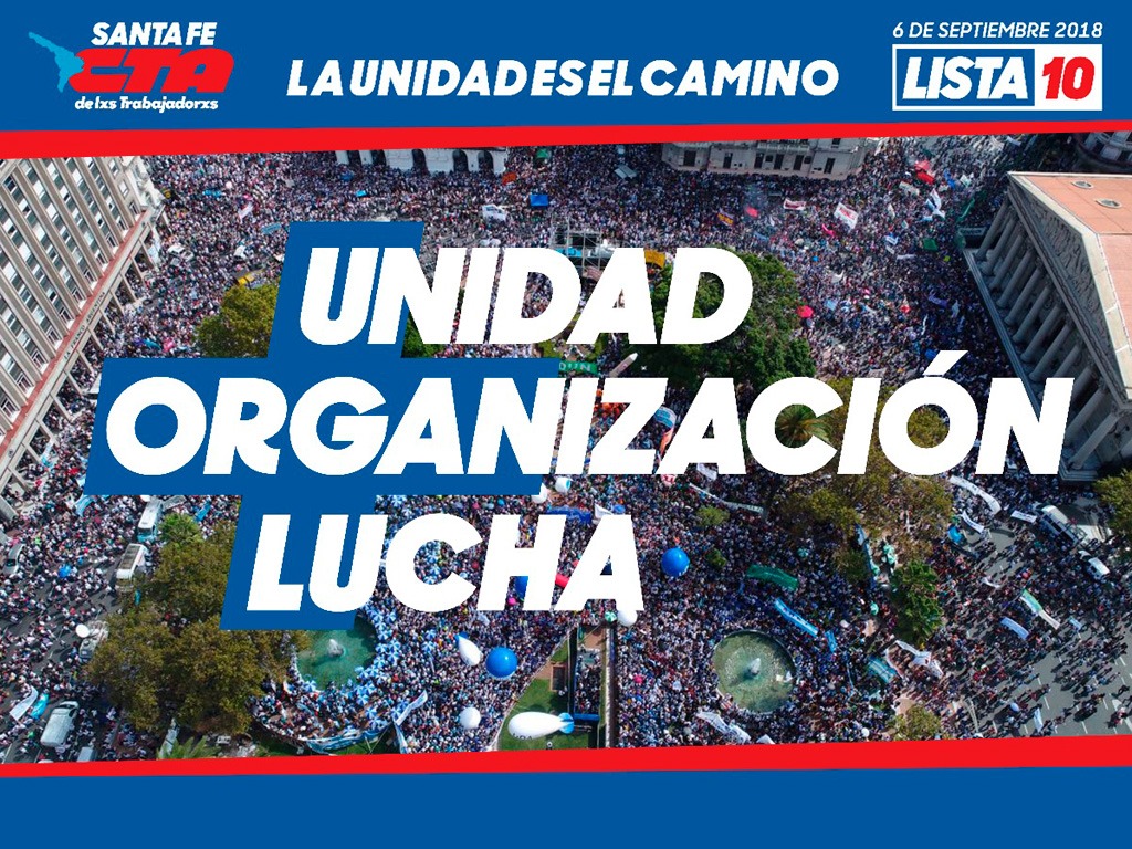 6 de septiembre: Elecciones de la CTA de los Trabajadores