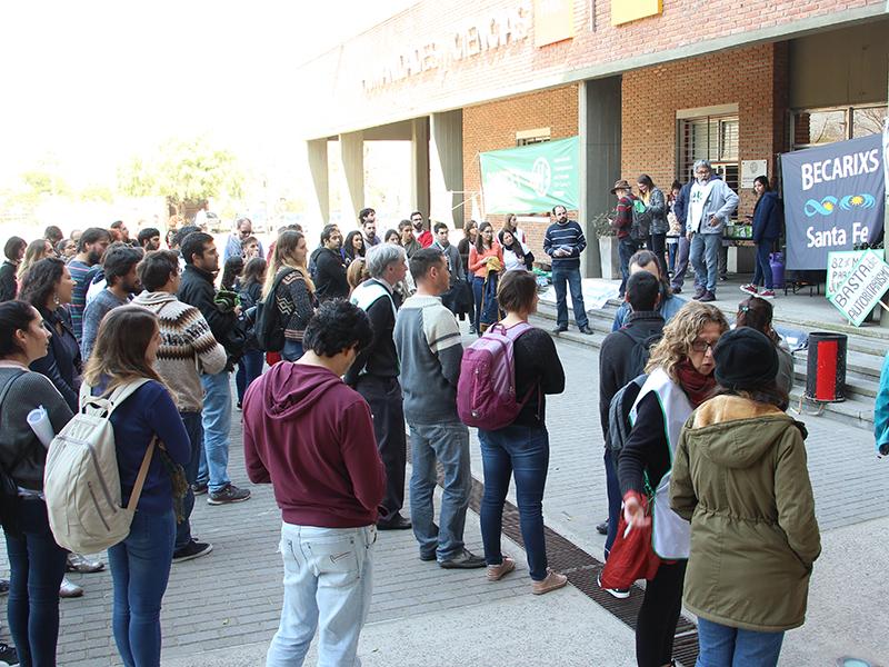 Lucha en defensa de la Universidad pública y sus trabajadores/as