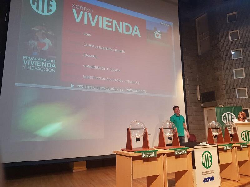 Programa ATE Vivienda y Refacción 2018: 10 nuevos beneficiarios en el 12º sorteo del año