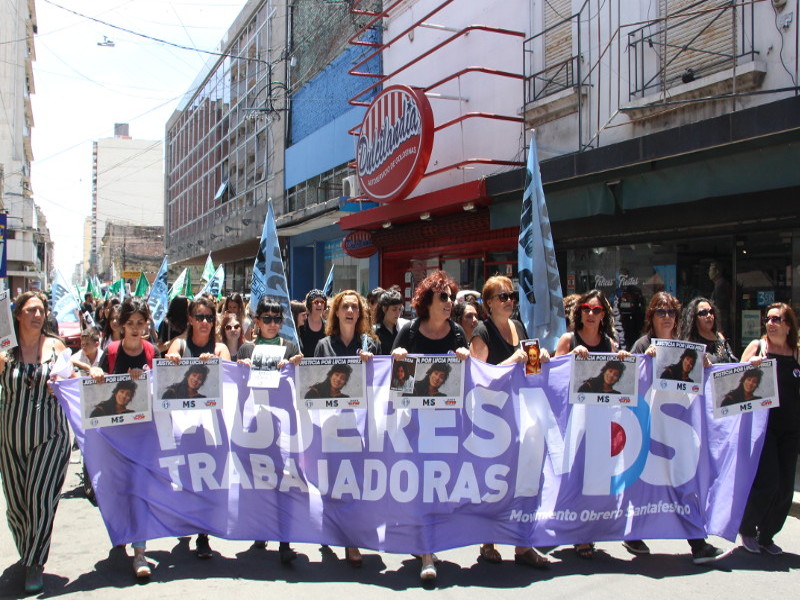 ATE participó del 5D: Jornada de lucha “Basta de femicidios”