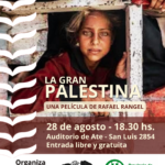 Flyer La Gran Palestina
