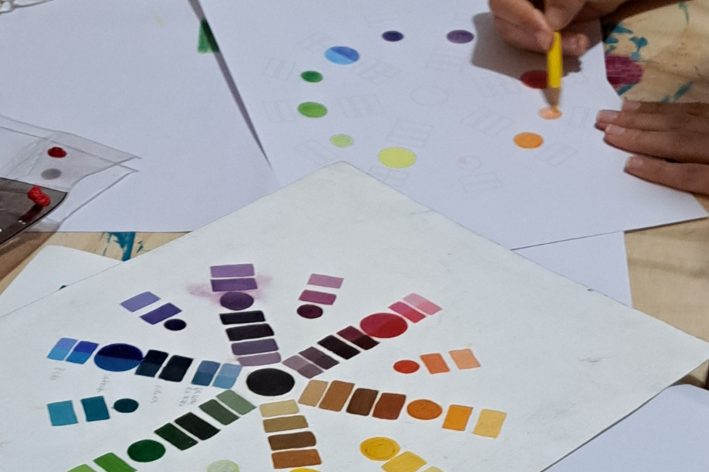 Taller de acompañamiento creativo en pintura