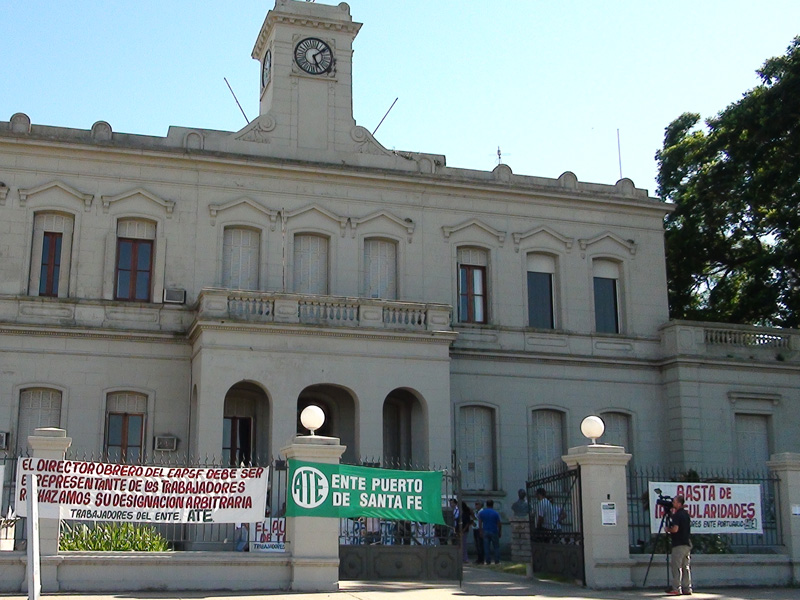 El Defensor del Pueblo dictaminó a favor de ATE en el conflicto por el Director Obrero del Puerto de Santa Fe