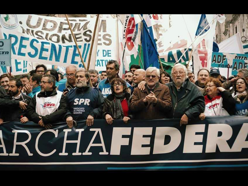 Solidaridad con la dirigente Sonia Alesso