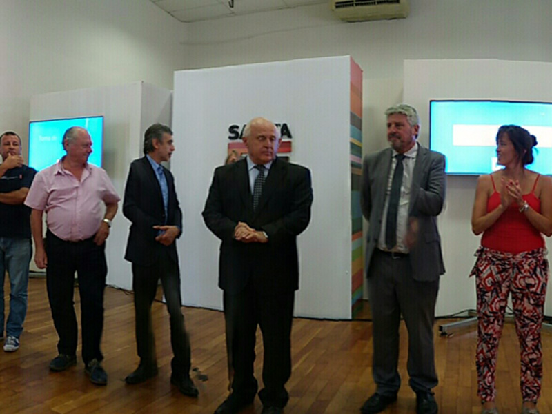 Entrega de pases a planta en el Ministerio de Salud en Rosario