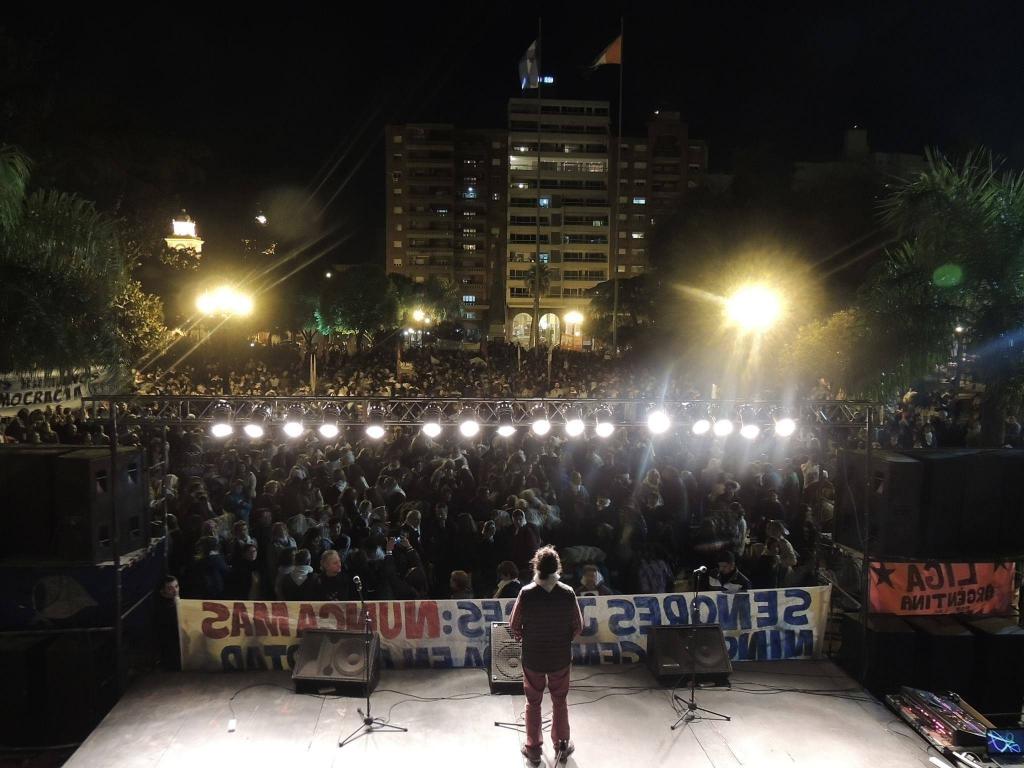 Se realizaron en todo el país multitudinarias marchas contra el 2×1